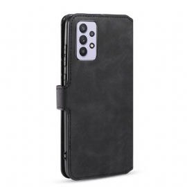 Flipové Pouzdro Na Samsung Galaxy A32 5G Retro Styl Dg Ming