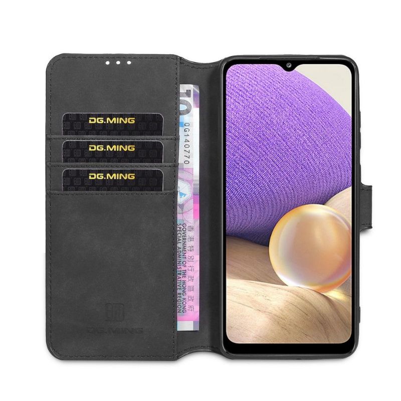 Flipové Pouzdro Na Samsung Galaxy A32 5G Retro Styl Dg Ming