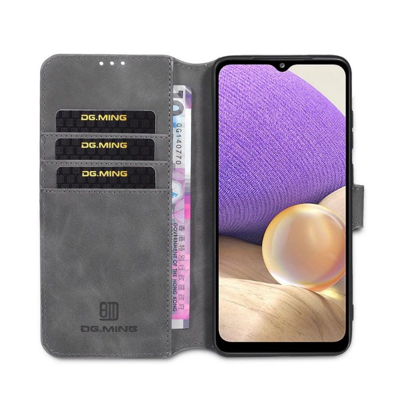 Flipové Pouzdro Na Samsung Galaxy A32 5G Retro Styl Dg Ming