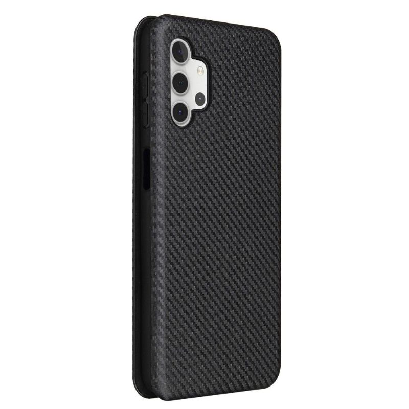 Flipové Pouzdro Na Samsung Galaxy A32 5G Umělá Kůže Ve Stylu Uhlíkových Vláken