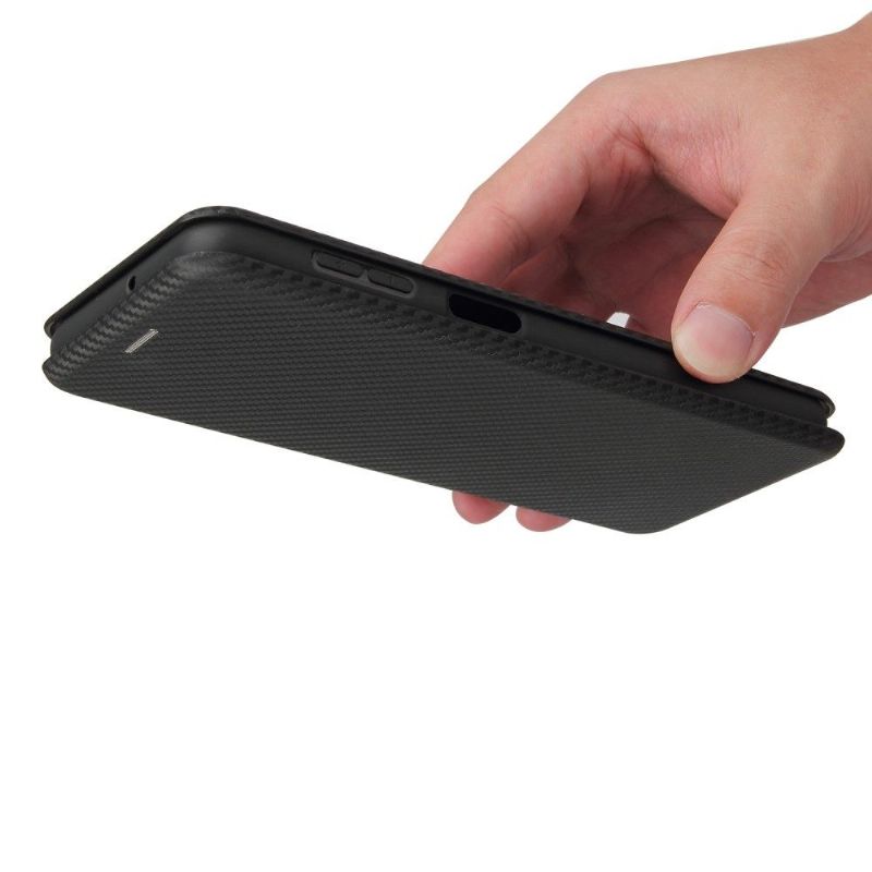 Flipové Pouzdro Na Samsung Galaxy A32 5G Umělá Kůže Ve Stylu Uhlíkových Vláken