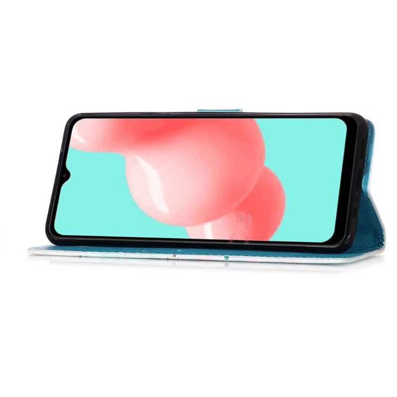 Flipové Pouzdro Na Samsung Galaxy A32 5G Vzor Calavera