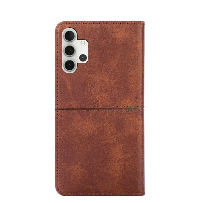 Kožené Pouzdro Na Samsung Galaxy A32 5G Držitel Karty Ursula