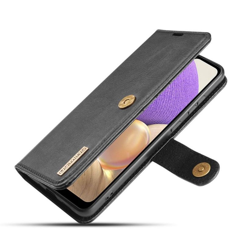 Kryt Flipové Pouzdro Na Samsung Galaxy A32 5G Ochranný 2v1 Odnímatelné