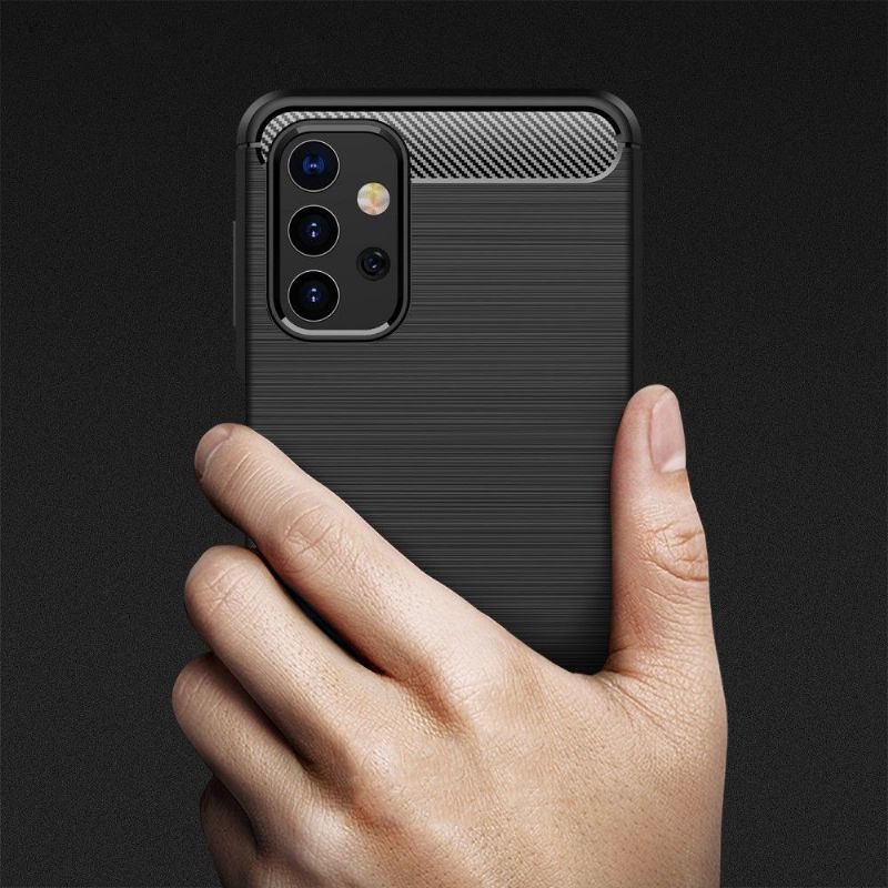 Kryt Na Samsung Galaxy A32 5G Flexibilní Kartáčovaný Efekt