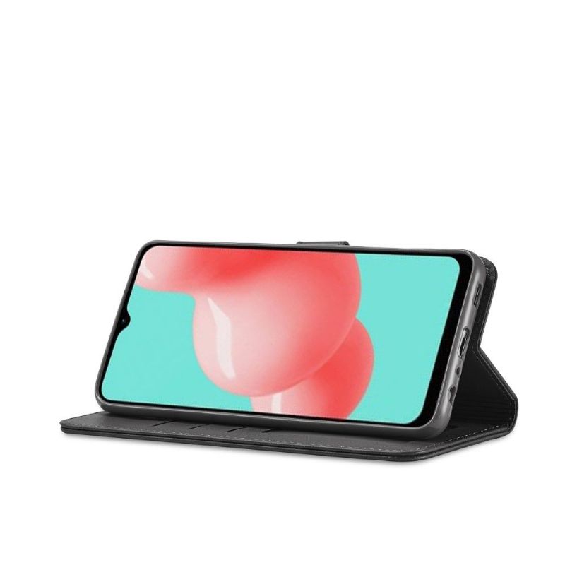 Pouzdra Na Samsung Galaxy A32 5G Flipové Pouzdro Kožený Efekt Lc.imeeke