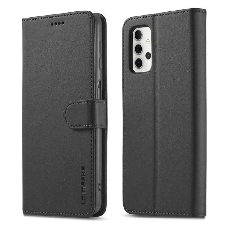 Pouzdra Na Samsung Galaxy A32 5G Flipové Pouzdro Kožený Efekt Lc.imeeke