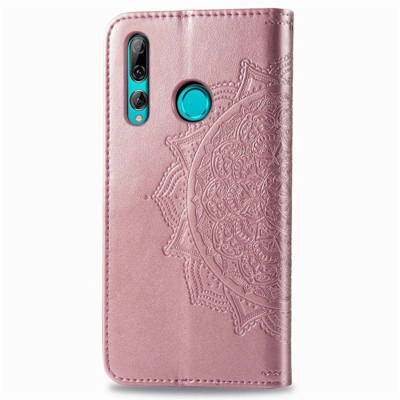 Kožené Pouzdro Na Honor 9X Držák Mandala Sun Card