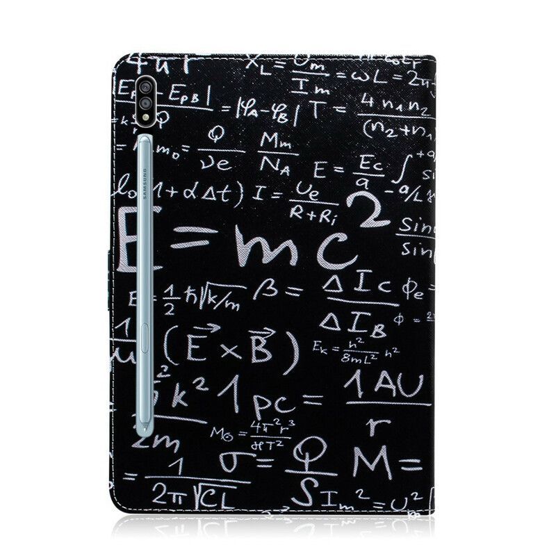 Flipové Pouzdro Na Samsung Galaxy Tab S8 / Tab S7 Matematické Výpočty