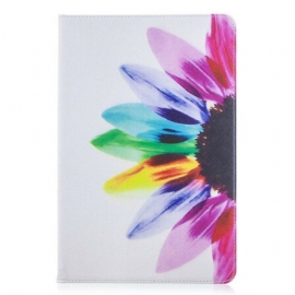 Pouzdra Na Samsung Galaxy Tab S8 / Tab S7 Akvarel Květina