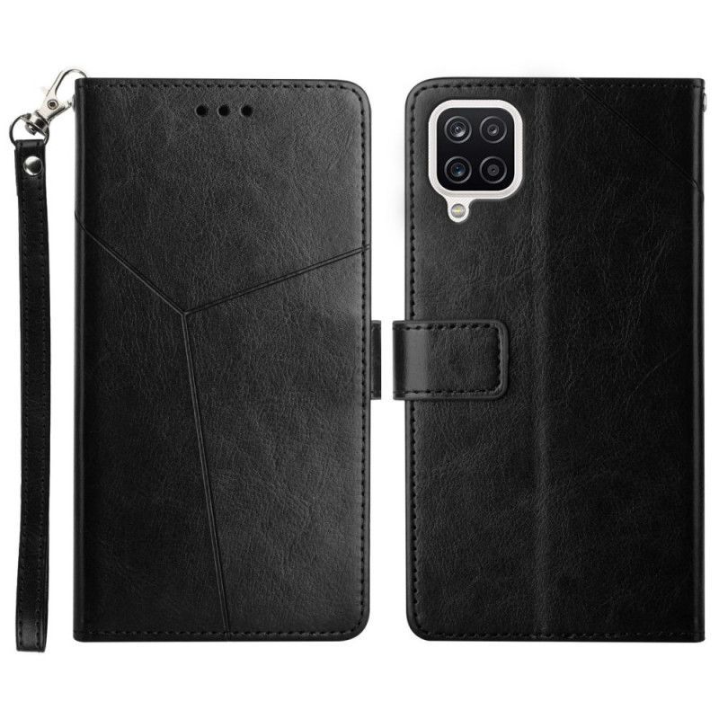 Flipové Pouzdro Na Samsung Galaxy M12 / A12 Styl Kůže Geo Y Design
