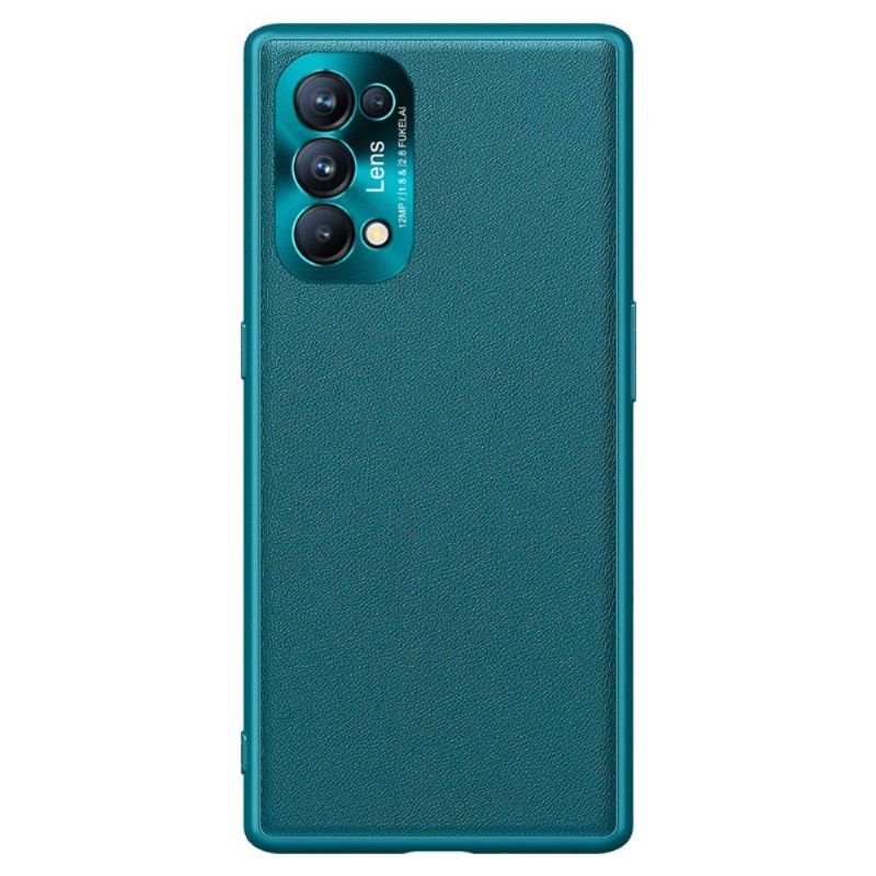 Kryt Na Oppo Find X3 Lite Kožený Efekt Jacar Design