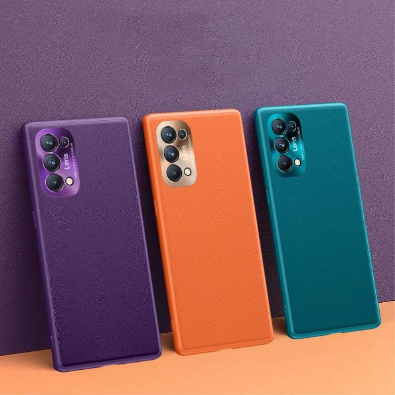 Kryt Na Oppo Find X3 Lite Kožený Efekt Jacar Design