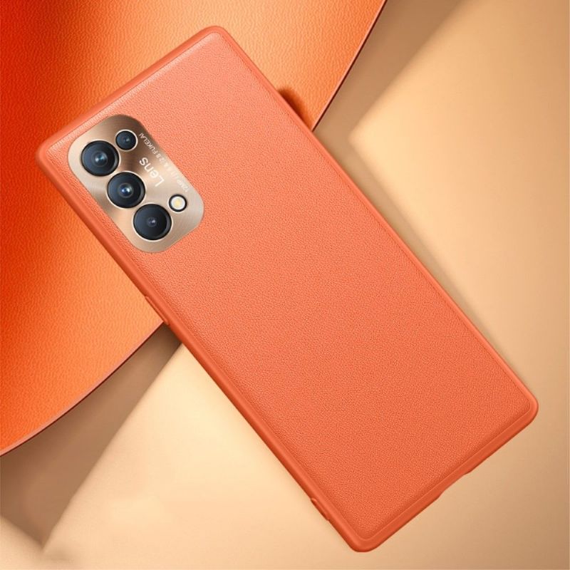 Kryt Na Oppo Find X3 Lite Kožený Efekt Jacar Design
