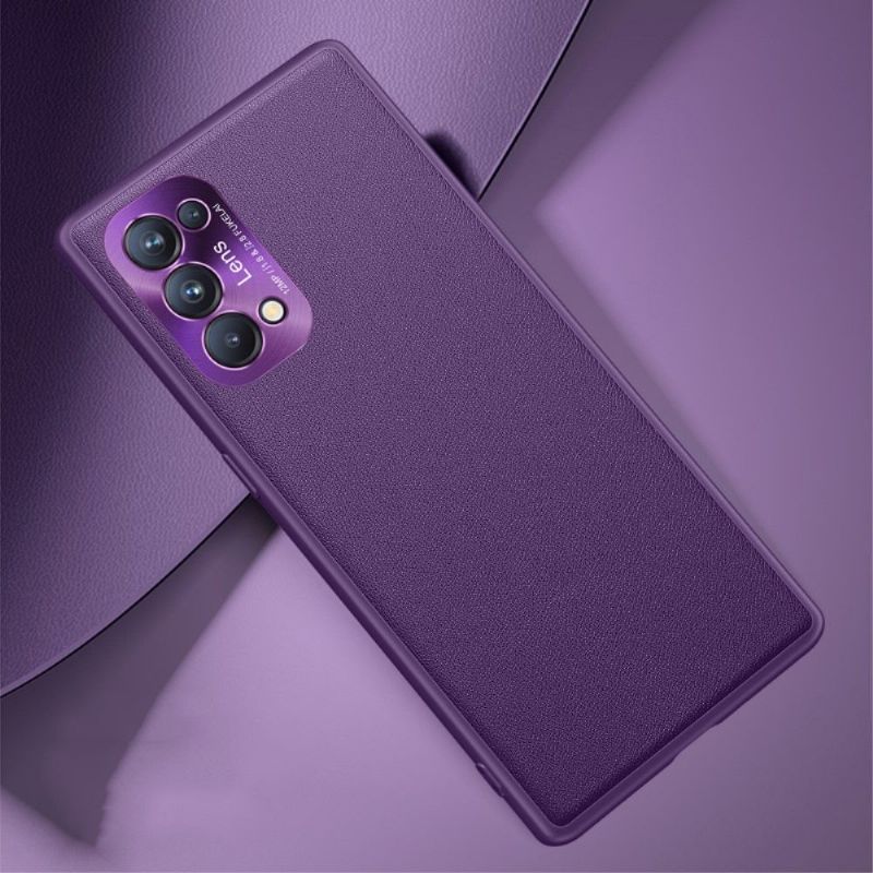 Kryt Na Oppo Find X3 Lite Kožený Efekt Jacar Design