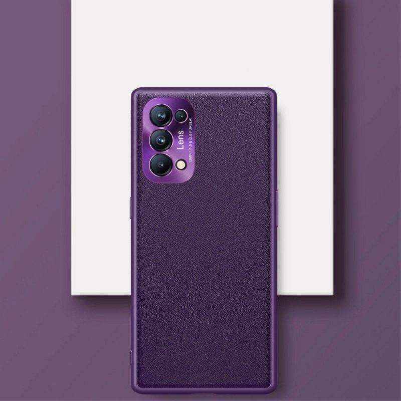 Kryt Na Oppo Find X3 Lite Kožený Efekt Jacar Design