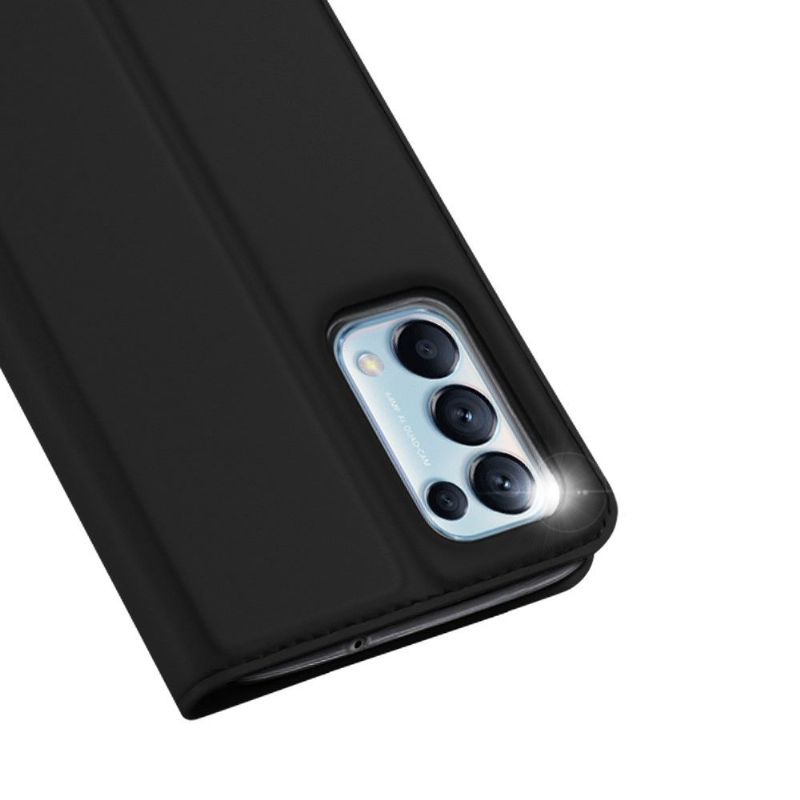 Pouzdra Na Oppo Find X3 Lite Obchodní Saténový Efekt