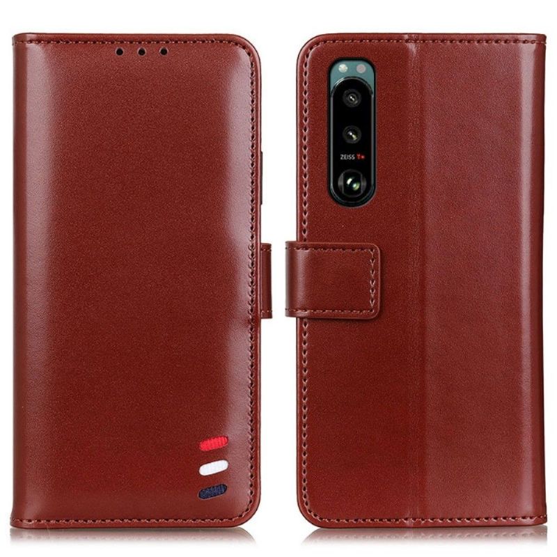 Flipové Pouzdro Na Sony Xperia 5 III Funkce Podpory Melodie