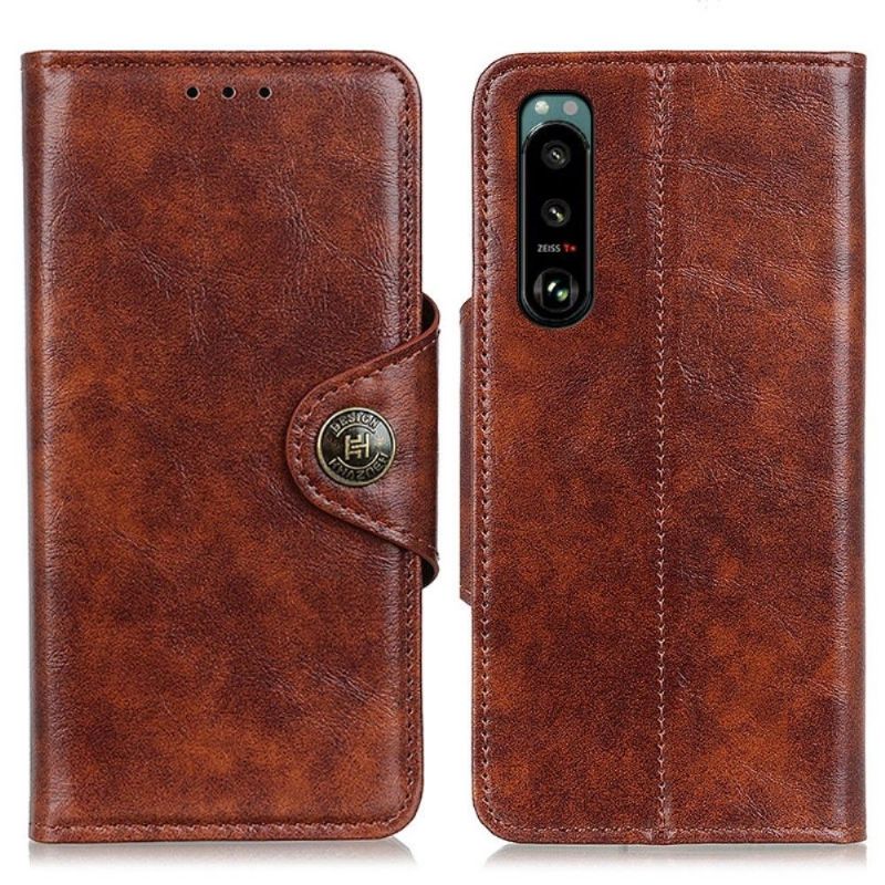 Flipové Pouzdro Na Sony Xperia 5 III Khazneh Design Essential