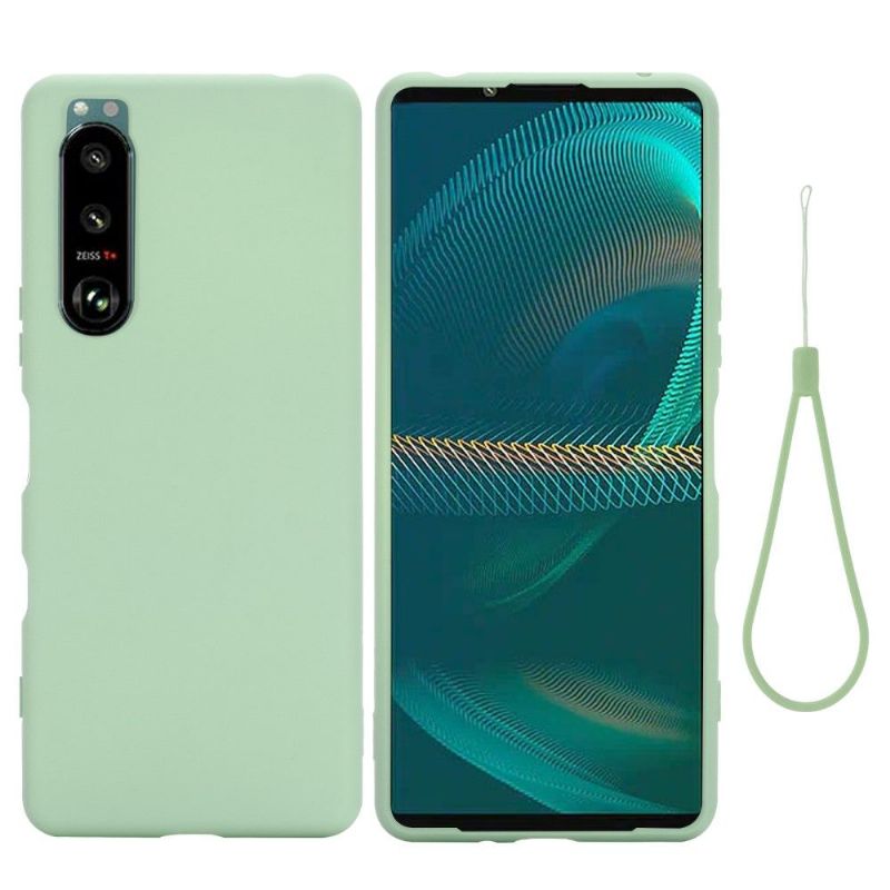 Kryt Na Sony Xperia 5 III Puro Silikonová Kapalina