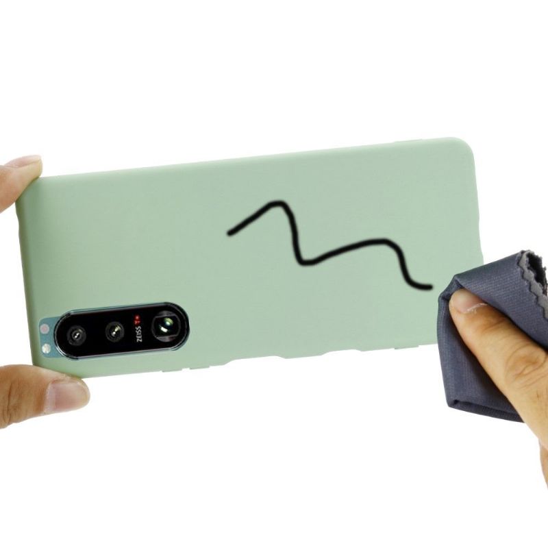 Kryt Na Sony Xperia 5 III Puro Silikonová Kapalina