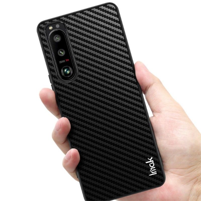 Kryt Na Sony Xperia 5 III Styl Imak Carbon
