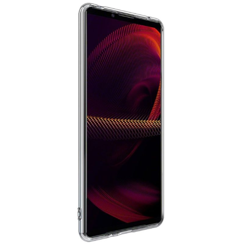 Kryt Na Sony Xperia 5 III Transparentní Silikon Imak