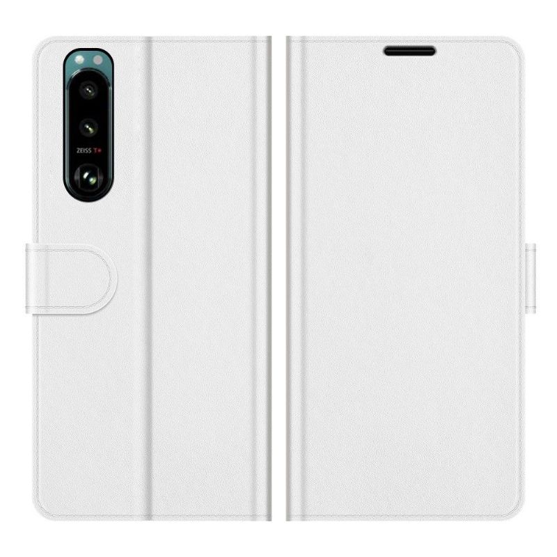 Pouzdra Na Sony Xperia 5 III Funkční Stojan Z Umělé Kůže