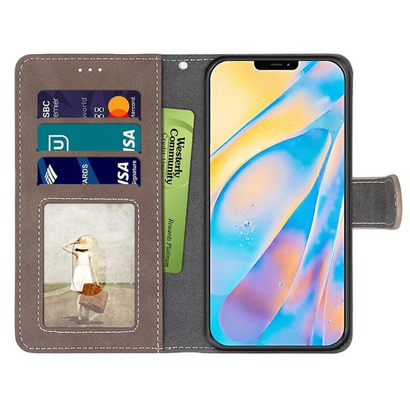 Flipové Pouzdro Na iPhone 12 / 12 Pro Becky Retro