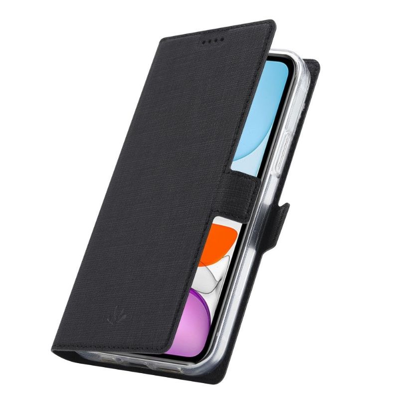 Flipové Pouzdro Na iPhone 12 / 12 Pro Distanční Podložky V2 Podpůrná Funkce