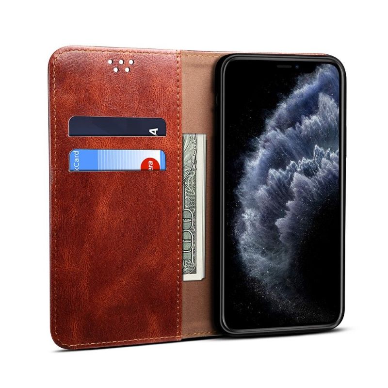 Flipové Pouzdro Na iPhone 12 / 12 Pro Ernestine Odkryté Švy