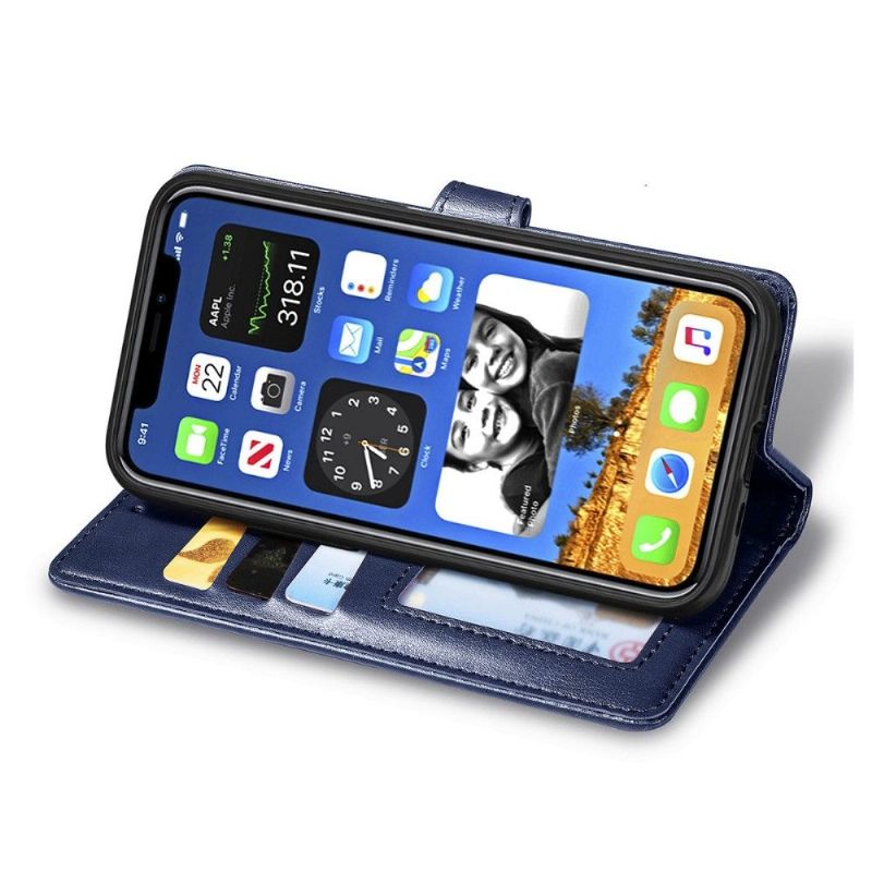 Flipové Pouzdro Na iPhone 12 / 12 Pro Umělá Kůže Indila