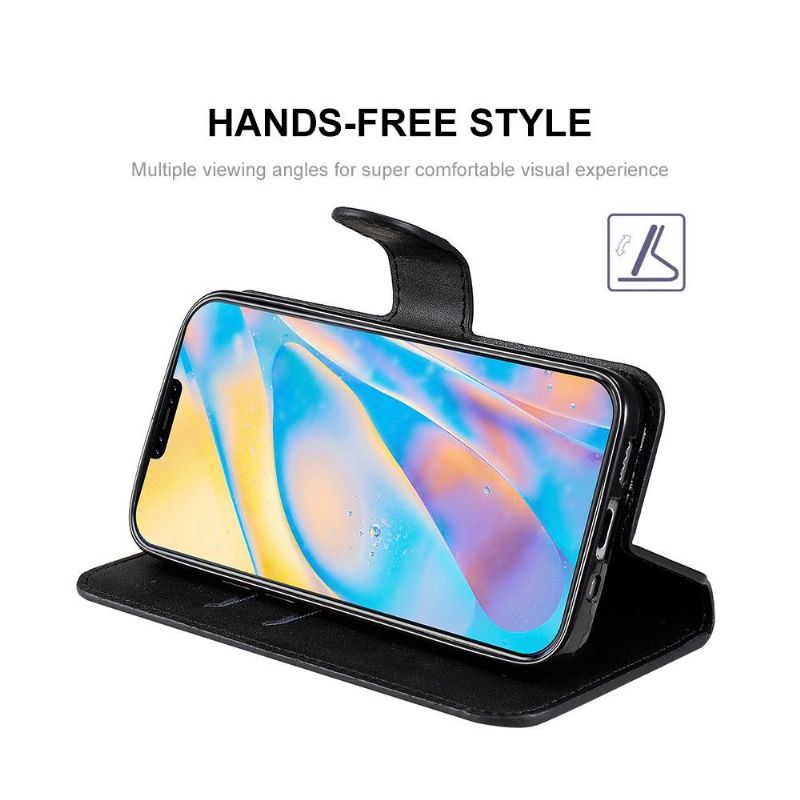 Kožené Pouzdro Na iPhone 12 / 12 Pro Držitel Karty Enkay