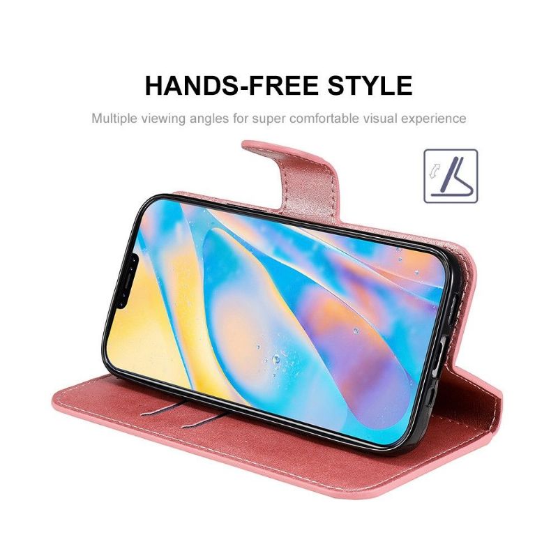Kožené Pouzdro Na iPhone 12 / 12 Pro Držitel Karty Enkay