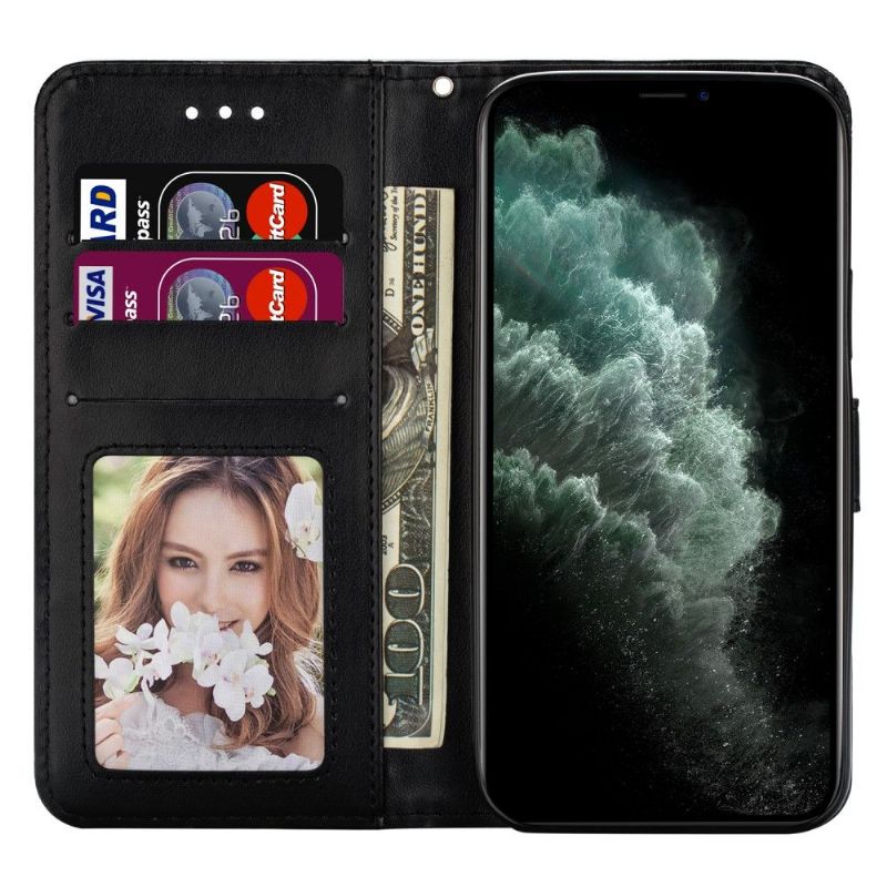 Kožené Pouzdro Na iPhone 12 / 12 Pro Na Lana Mandala