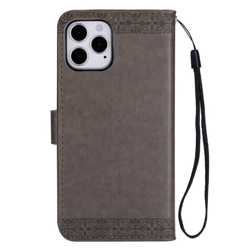Kožené Pouzdro Na iPhone 12 / 12 Pro Na Lana Mandala