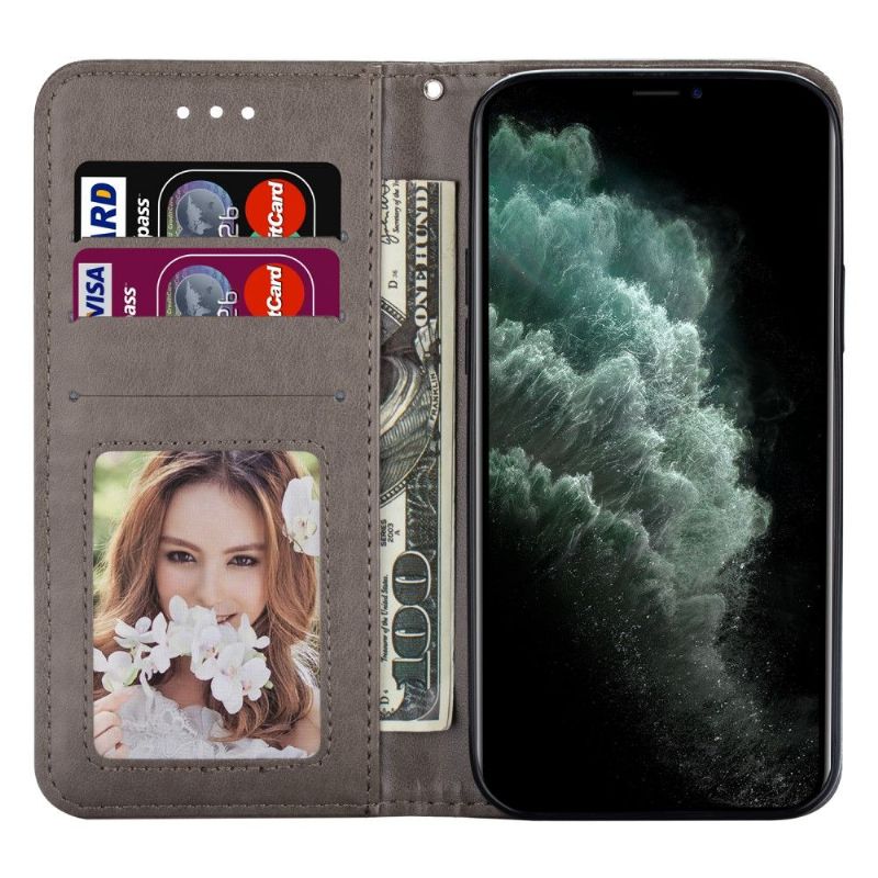 Kožené Pouzdro Na iPhone 12 / 12 Pro Na Lana Mandala