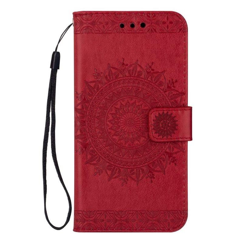 Kožené Pouzdro Na iPhone 12 / 12 Pro Na Lana Mandala