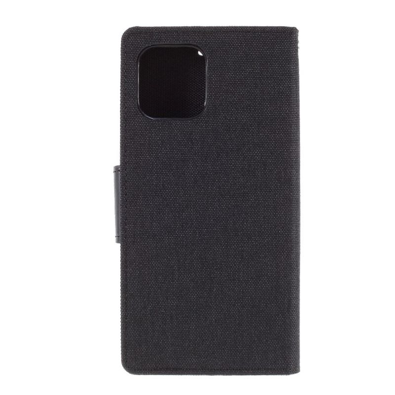 Kožené Pouzdro Na iPhone 12 / 12 Pro Merkurové Plátno