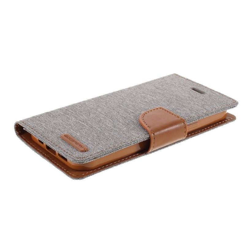 Kožené Pouzdro Na iPhone 12 / 12 Pro Merkurové Plátno