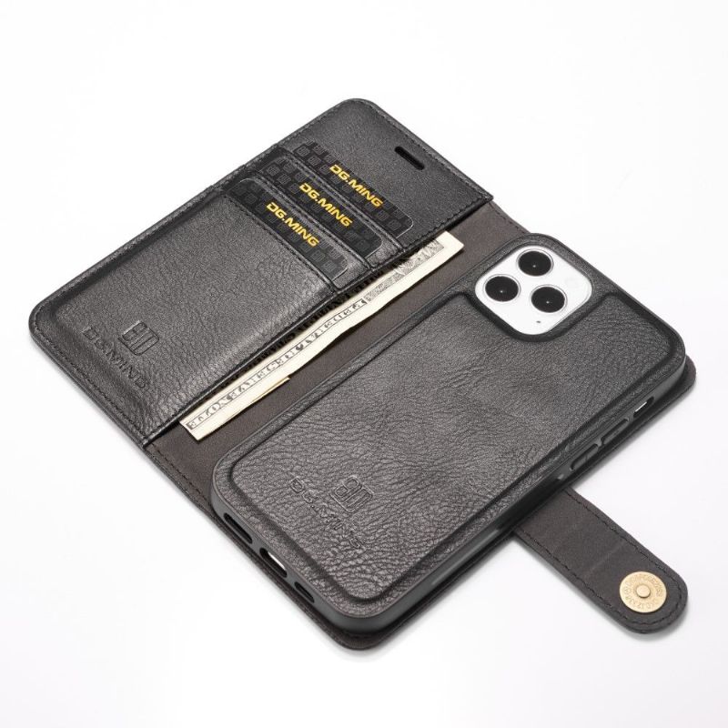 Kryt Flipové Pouzdro Na iPhone 12 / 12 Pro Ochranný 2v1 Odnímatelné