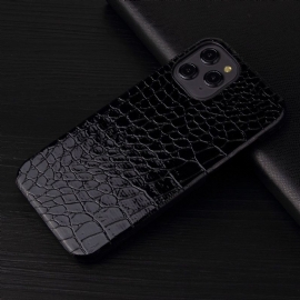 Kryt Na iPhone 12 / 12 Pro Croco Lesk