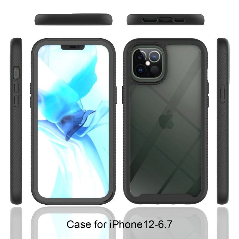 Kryt Na iPhone 12 / 12 Pro Hybrid Odolný Proti Nárazům