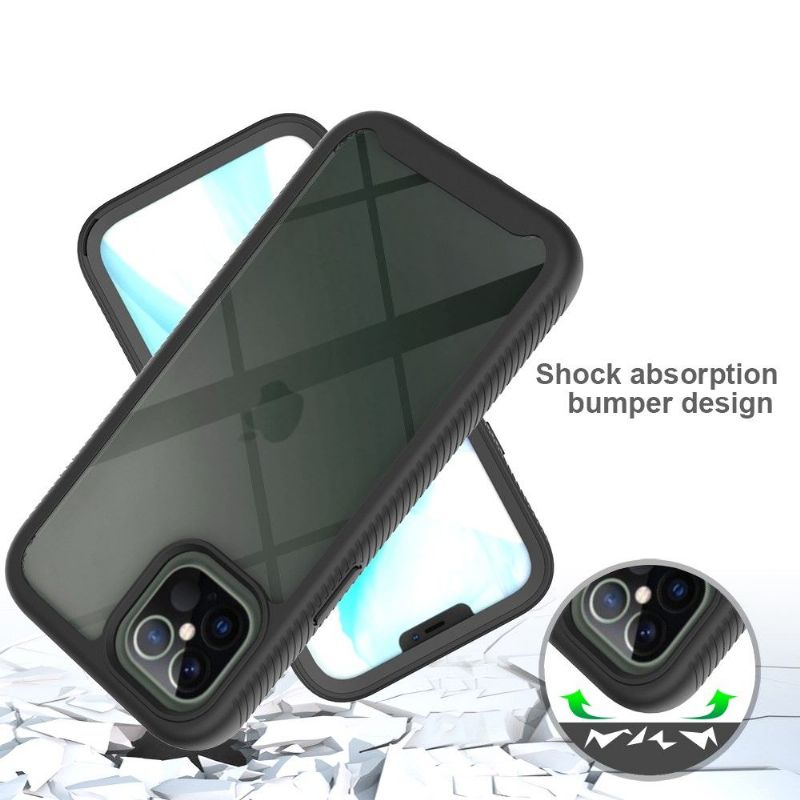 Kryt Na iPhone 12 / 12 Pro Hybrid Odolný Proti Nárazům
