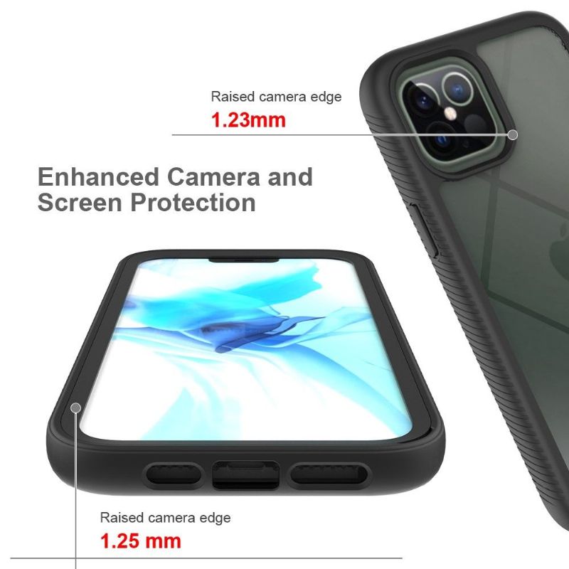 Kryt Na iPhone 12 / 12 Pro Hybrid Odolný Proti Nárazům