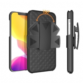 Kryt Na iPhone 12 / 12 Pro Integrální Se Sponou Na Opasek