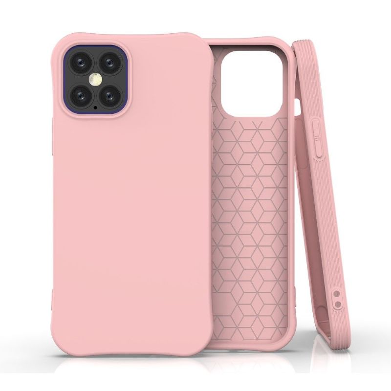 Kryt Na iPhone 12 / 12 Pro Ochranný Jednoduchý Silikon