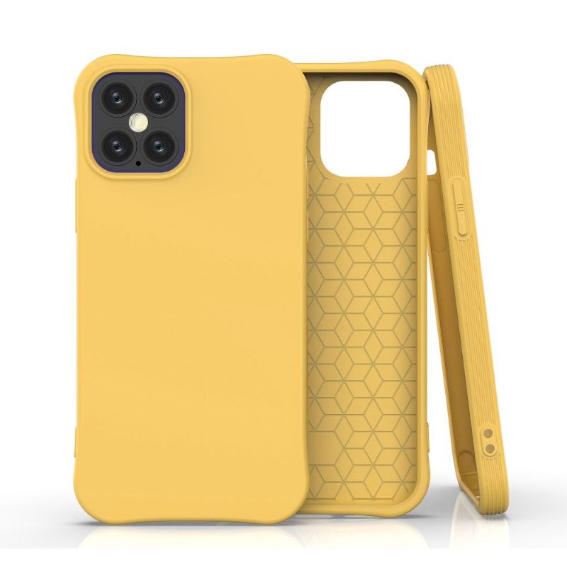Kryt Na iPhone 12 / 12 Pro Ochranný Jednoduchý Silikon