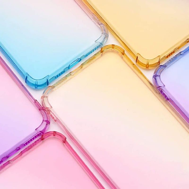 Kryt Na iPhone 12 / 12 Pro Průhledná Dvoubarevná