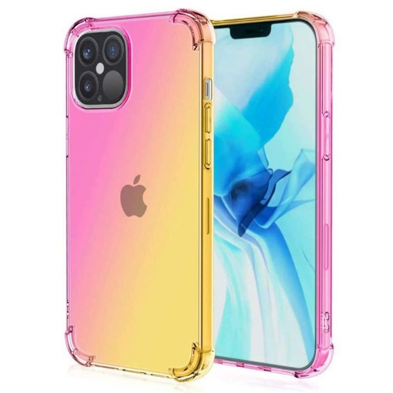 Kryt Na iPhone 12 / 12 Pro Průhledná Dvoubarevná